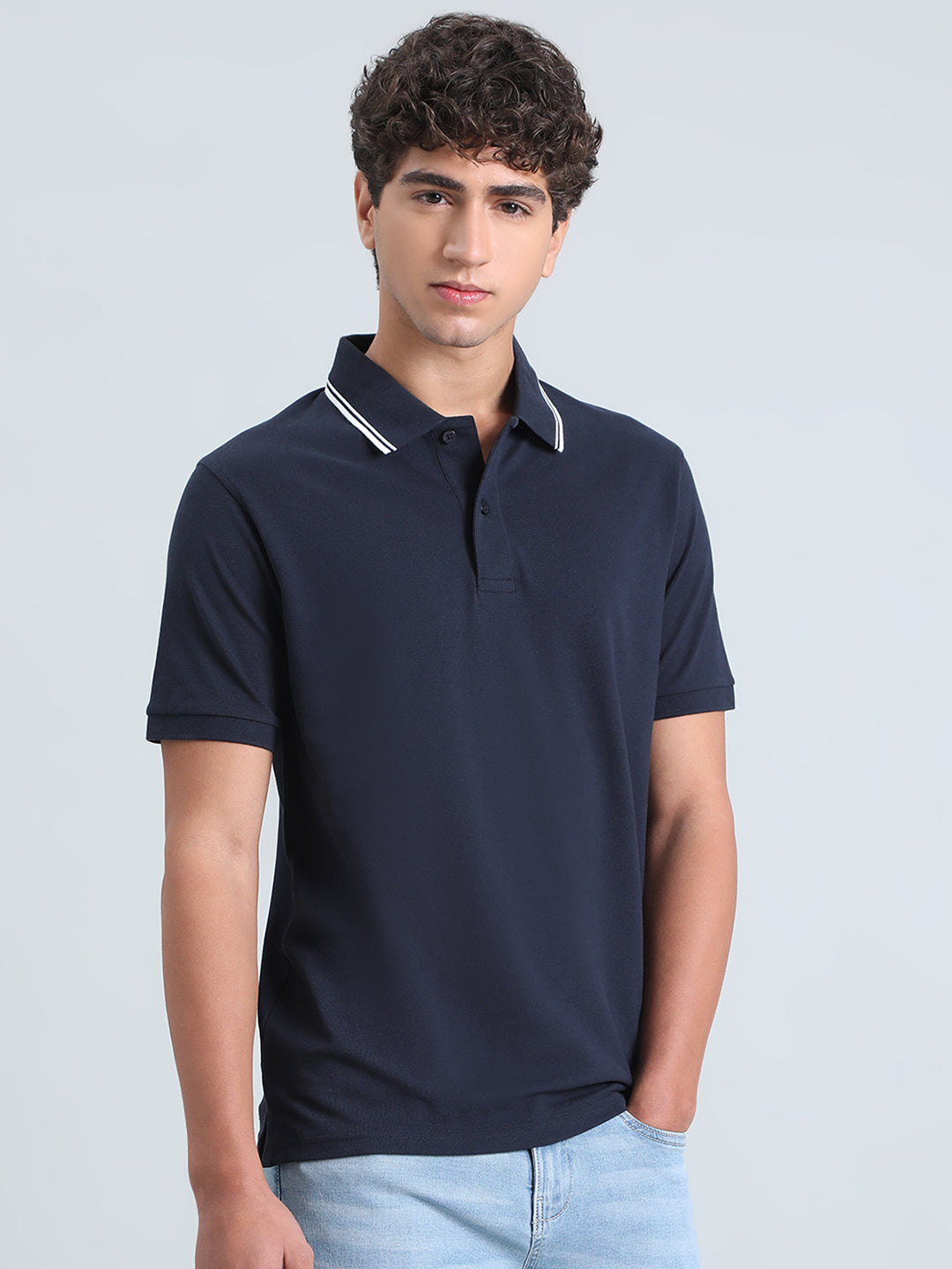 Classic Pique Tipped Polo