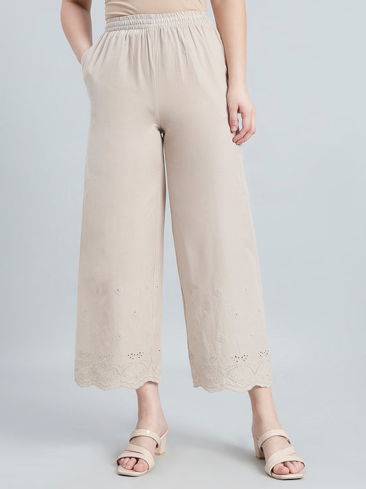 Light Beige Hakoba Wide Pant