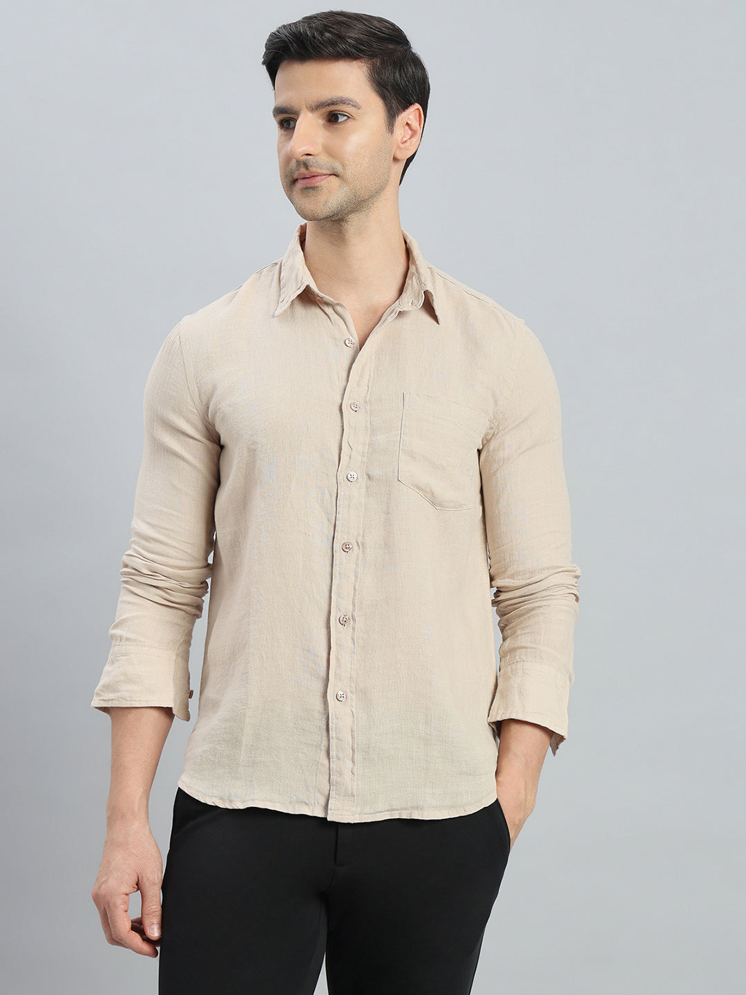 Pure Linen Regular Fit Shirt
