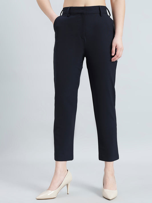 Navy Smart Fit Pant
