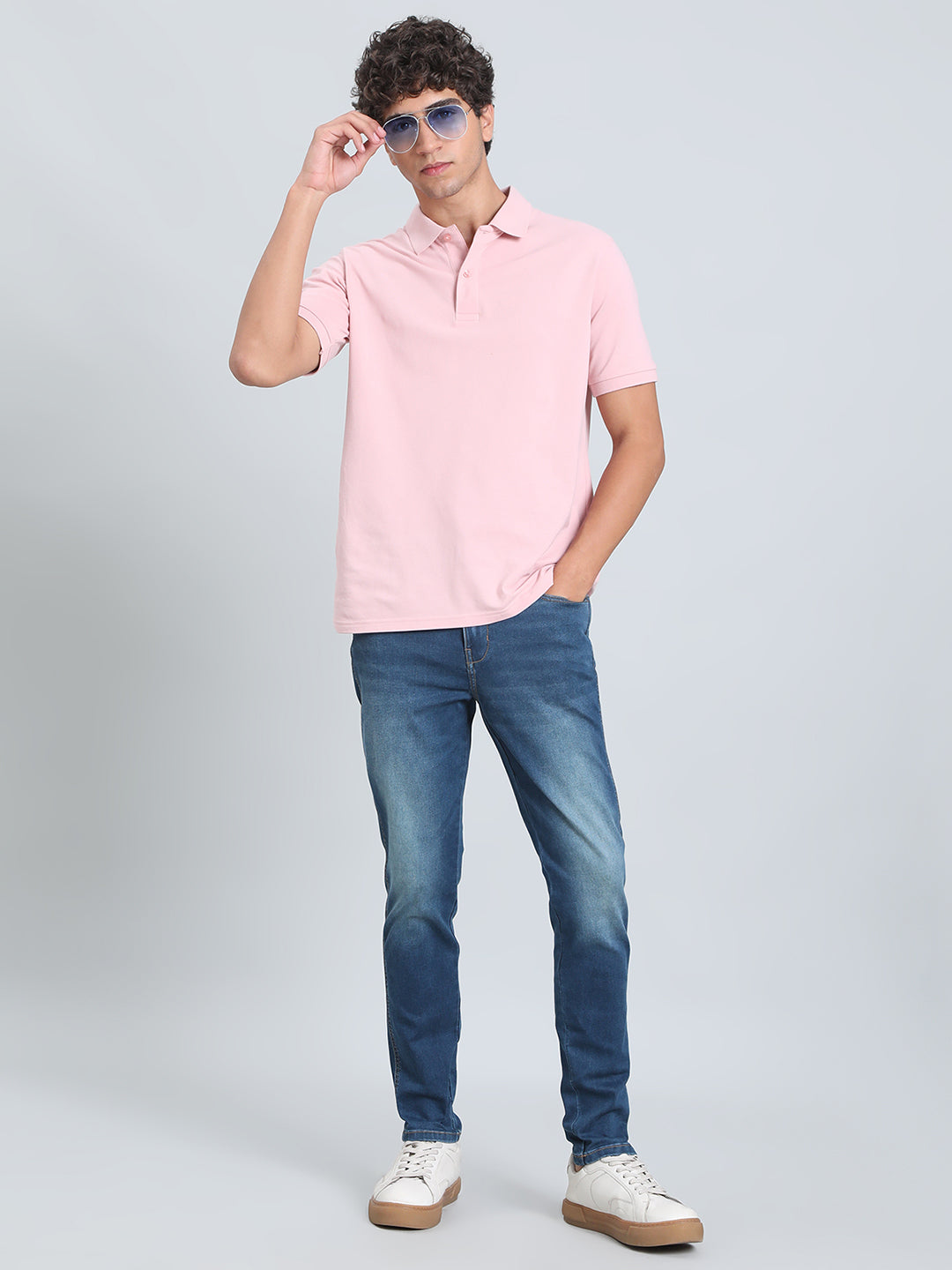 Petite Tapered Ankle Jeans