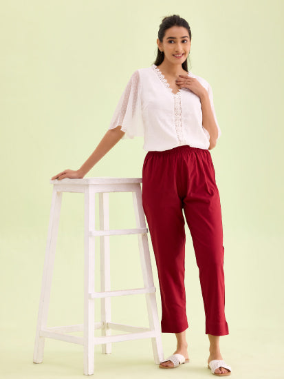 Cootton Pencil Pants Image