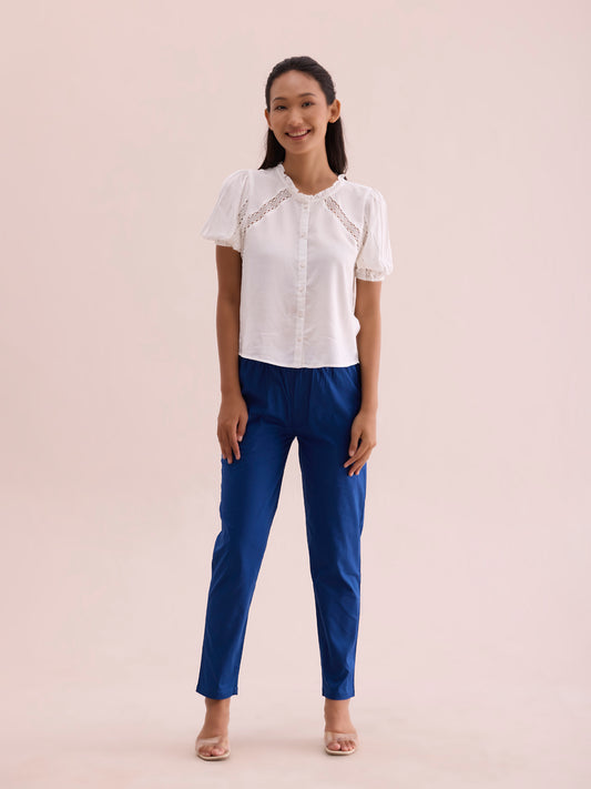 Royal Cotton Cambric Cotton Pants