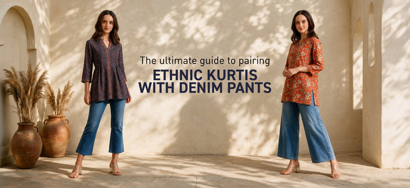 How to Style Ethnic Kurtis with Denim Pants: The Ultimate Guide