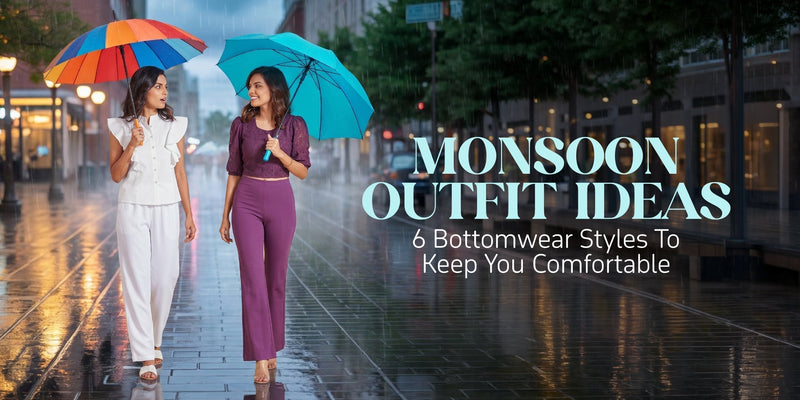 Monsoon Outfit Ideas: 6 Bottomwear Styles to Keep You Comfortable