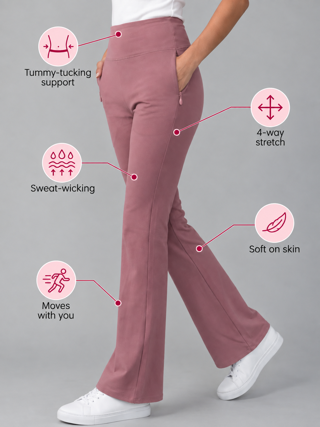 Mauve XS,Mauve S,Mauve M,Mauve L,Mauve XL,Mauve 2X