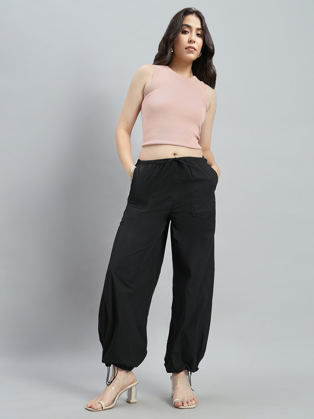 Black Parachute Pants