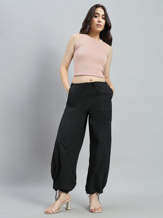 Black Parachute Pants