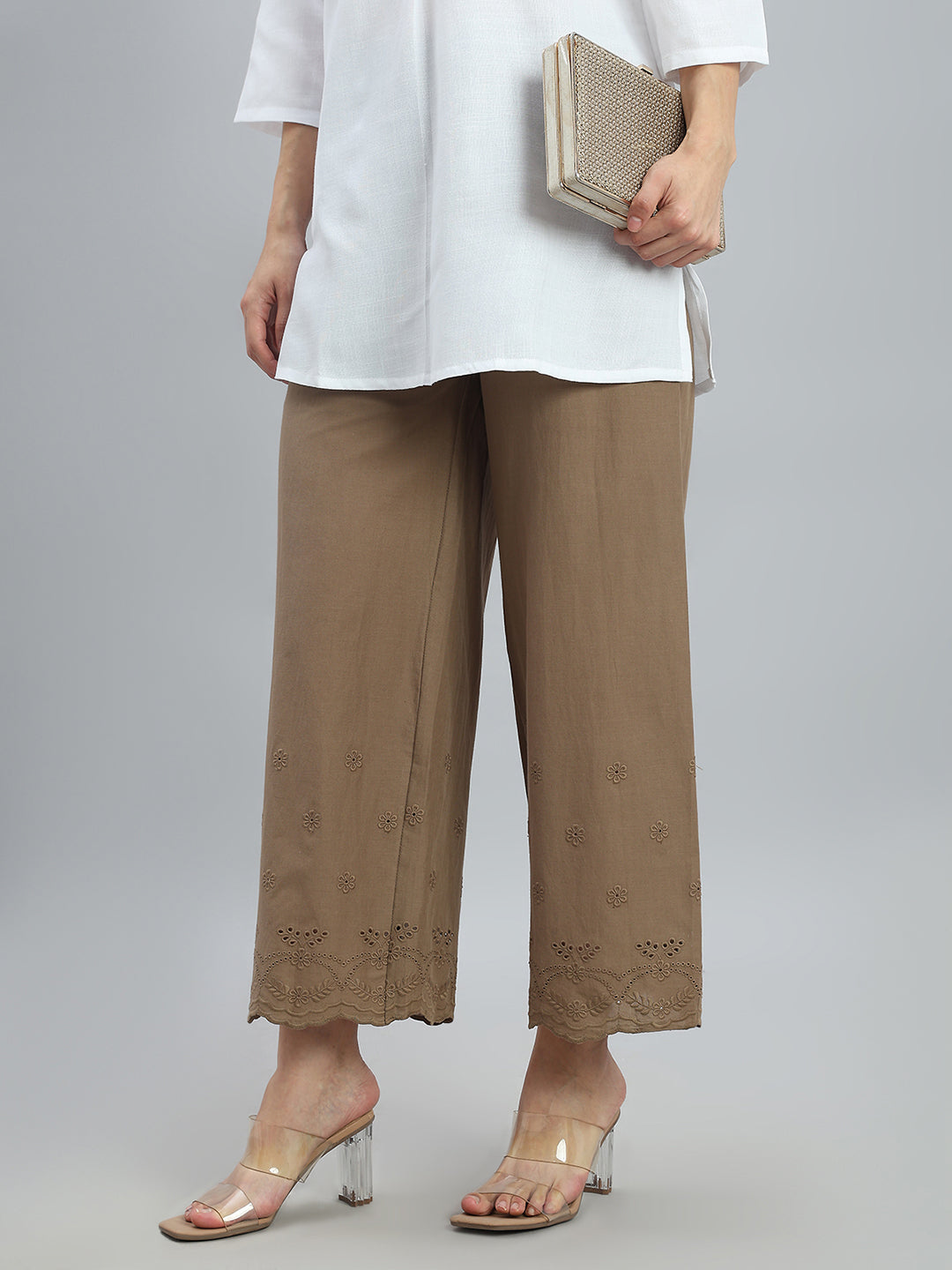 Light Brown Hakoba Wide Pant