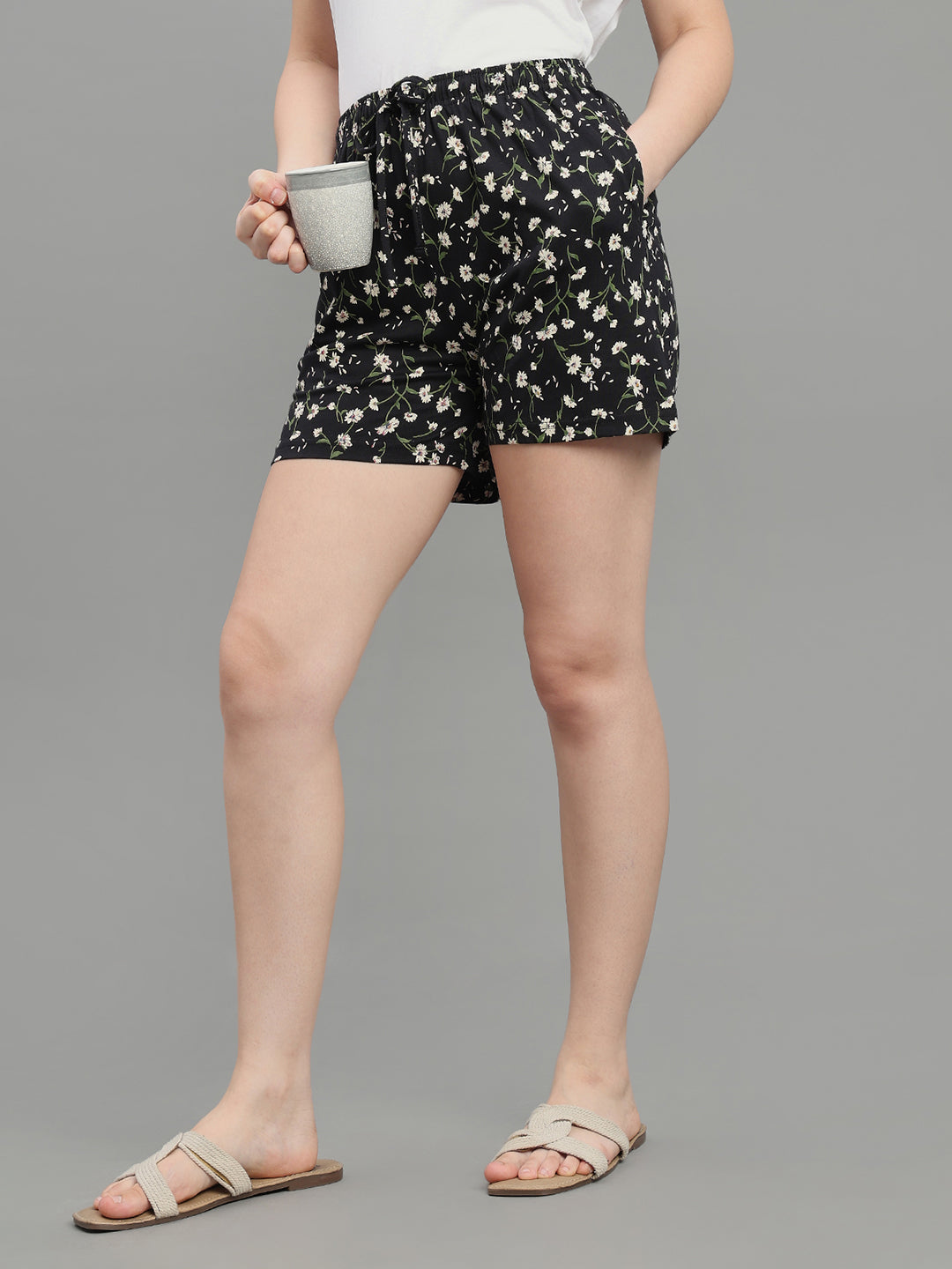 Black Floral S,Black Floral M,Black Floral L,Black Floral XL,Black Floral 2X