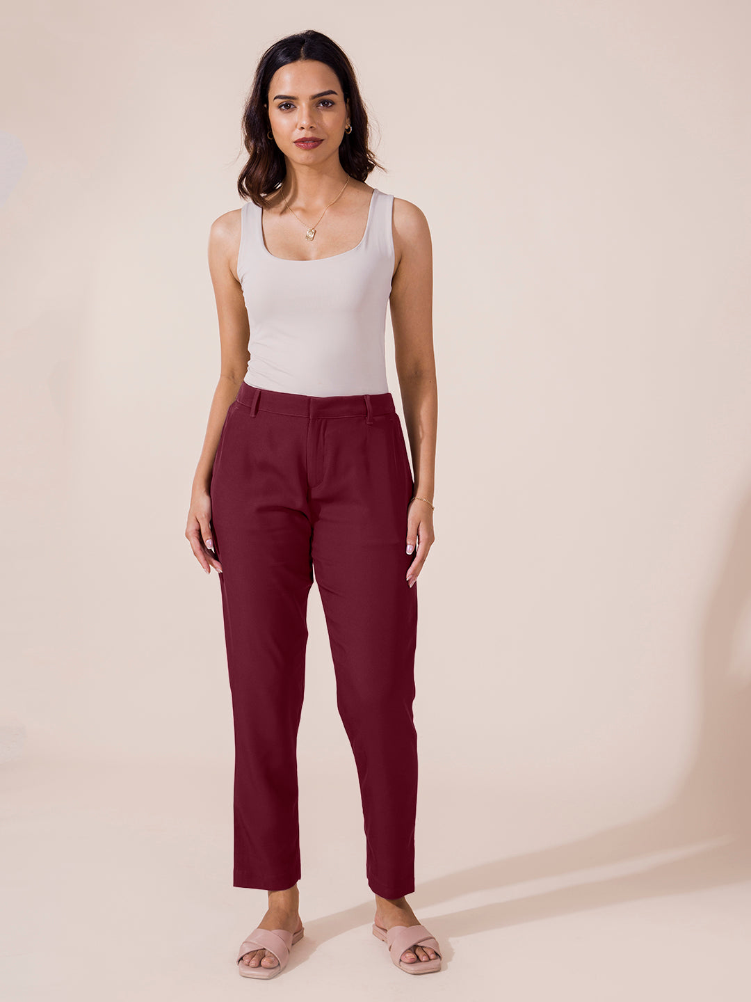 On The Go Crepe Pants