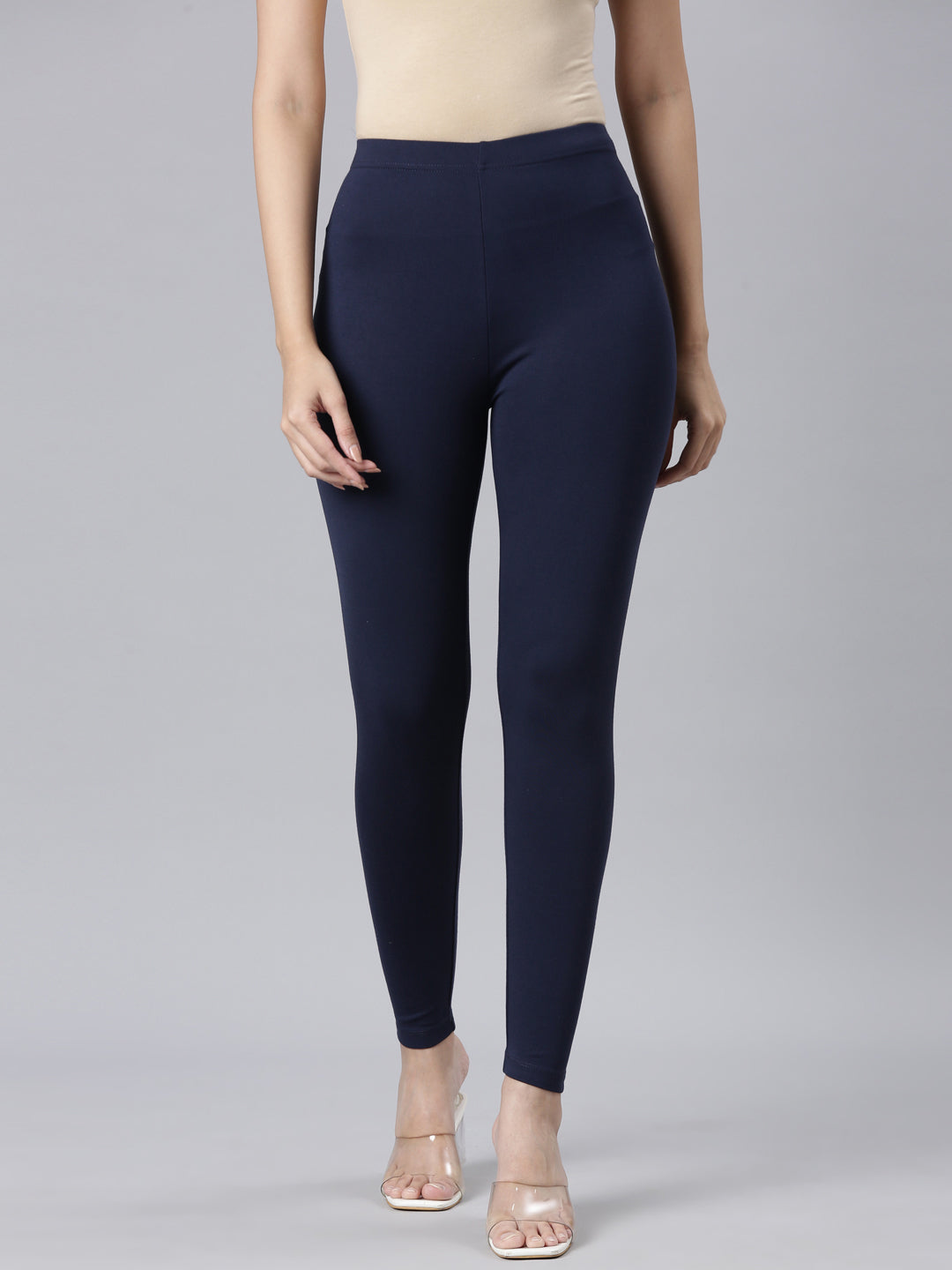 Navy Ponte Smart Fit Leggings