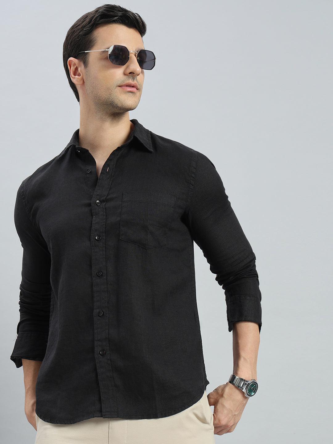 Pure Linen Regular Fit Shirt