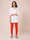 Rust Cotton Stretch Churidar