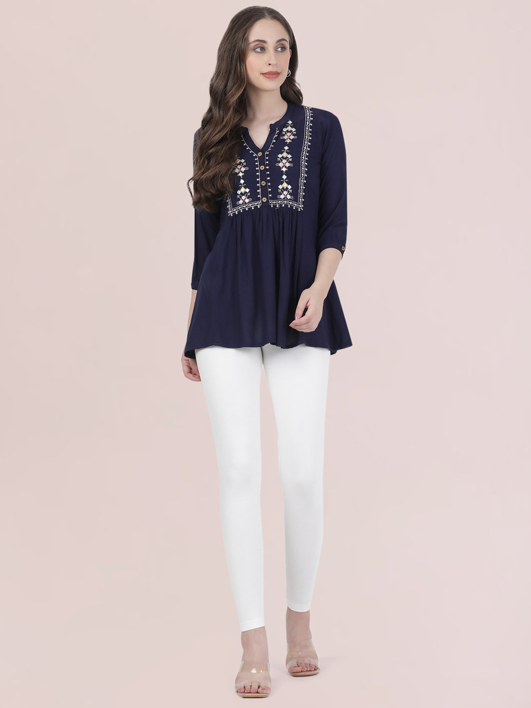 White Ponte Smart Fit Leggings