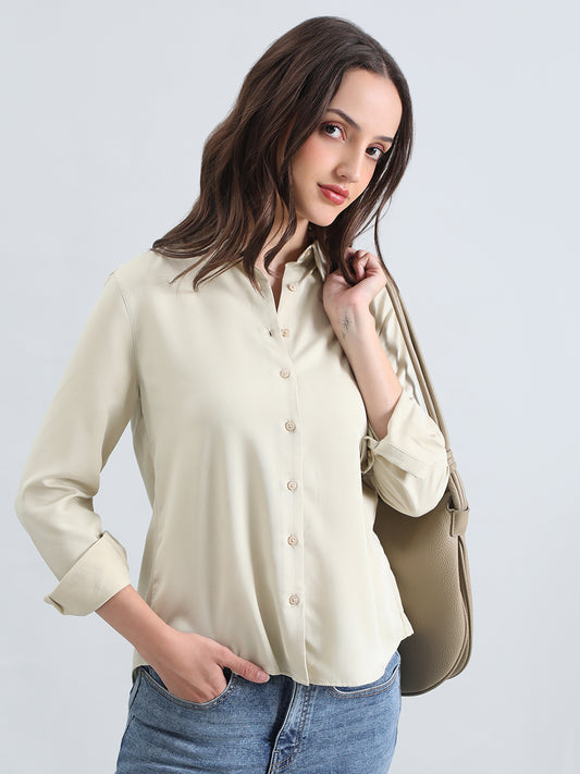 Rayon Classic Collar Shirt