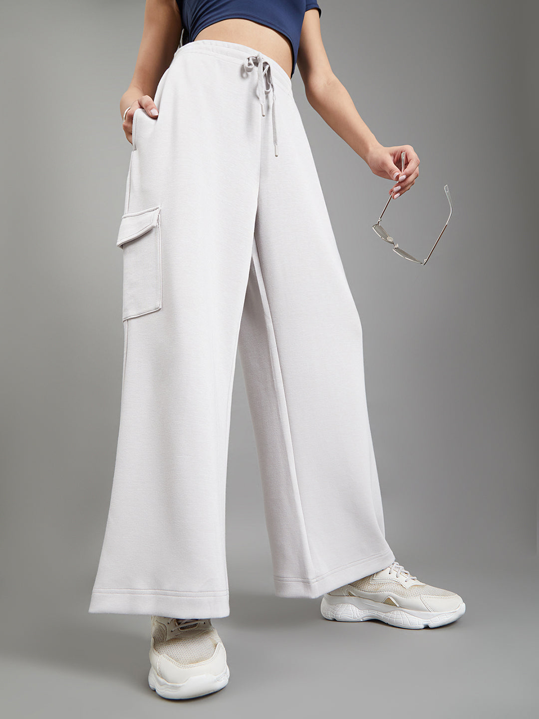 Grey Mist Cargo Sweatpants