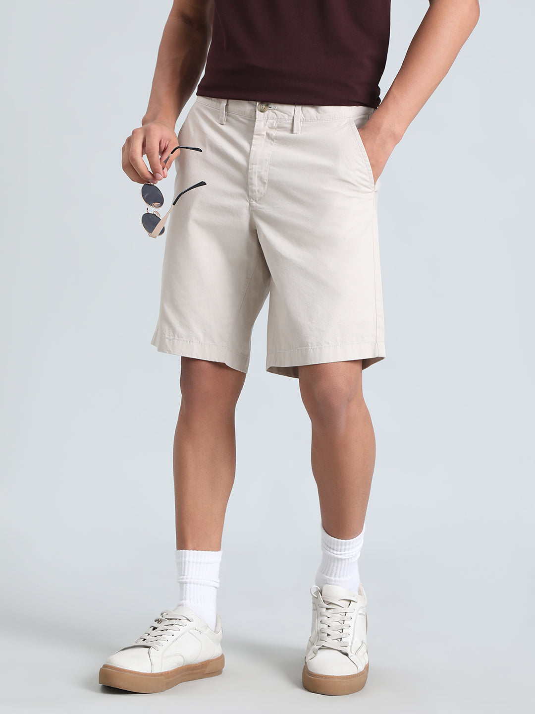 100% Cotton Smart Fit Chino Shorts