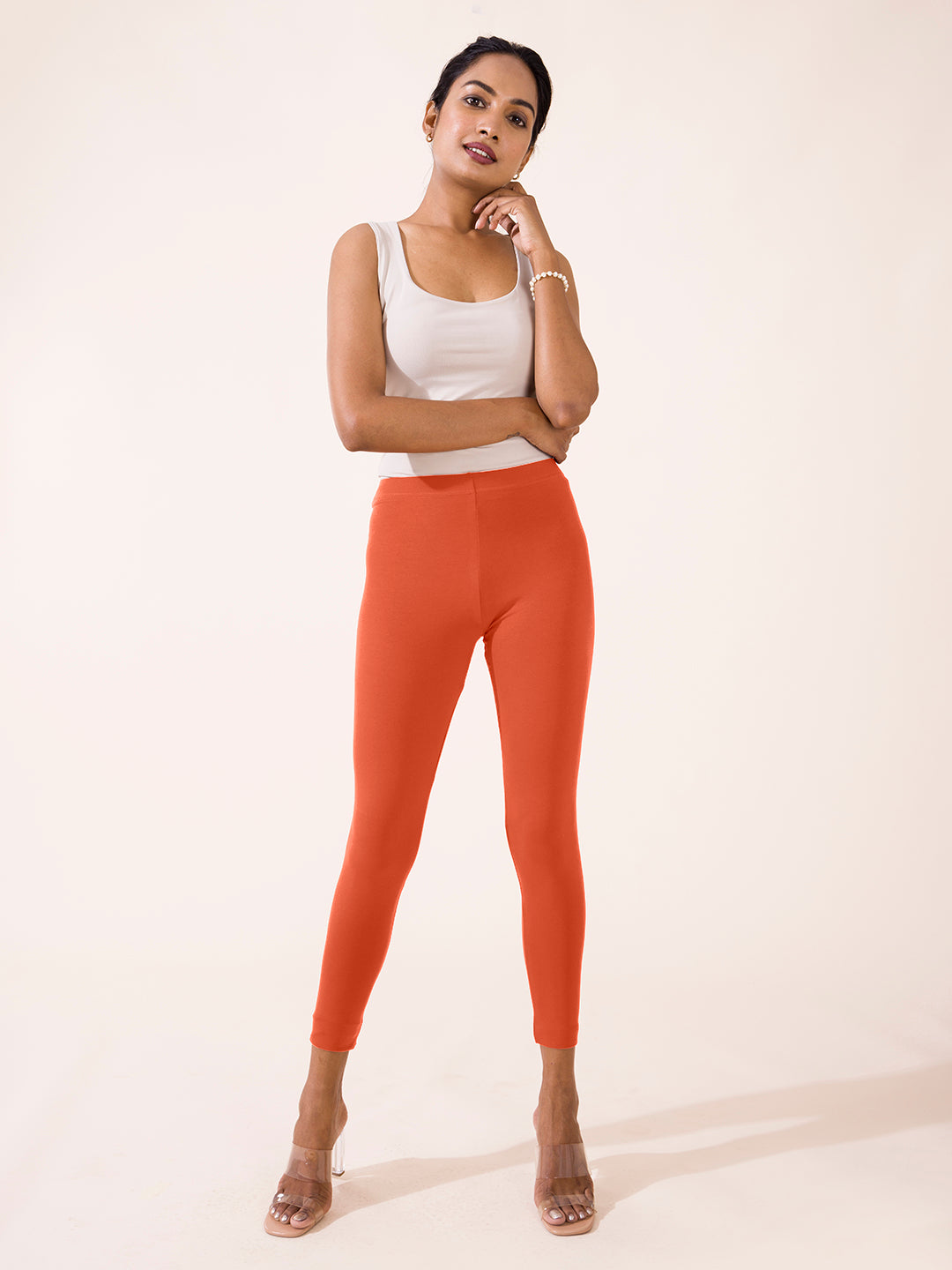  Women's Leggings - Oranges / Women's Leggings / Women's  Clothing: Clothing, Shoes & Jewelry