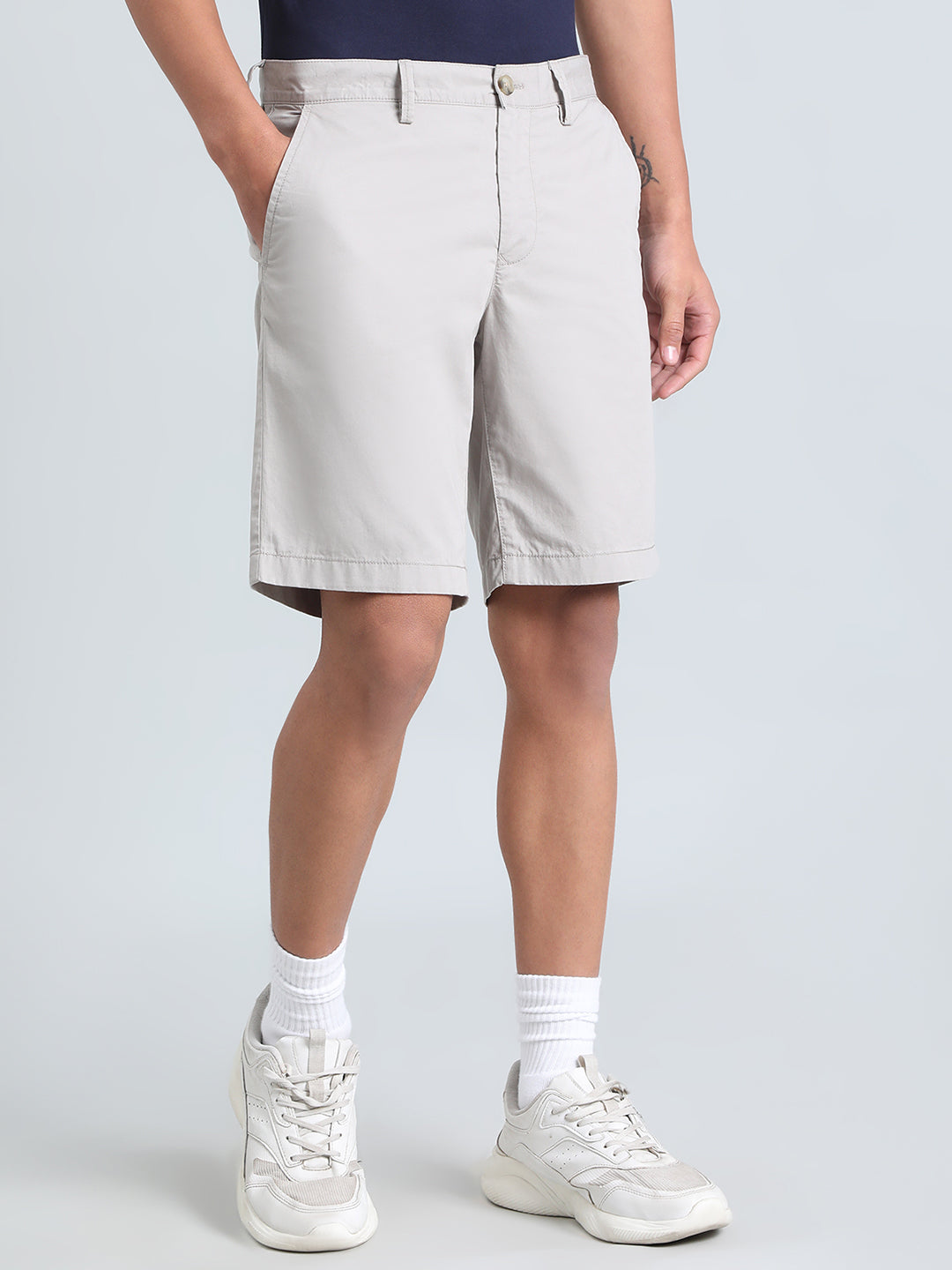 100% Cotton Smart Fit Chino Shorts