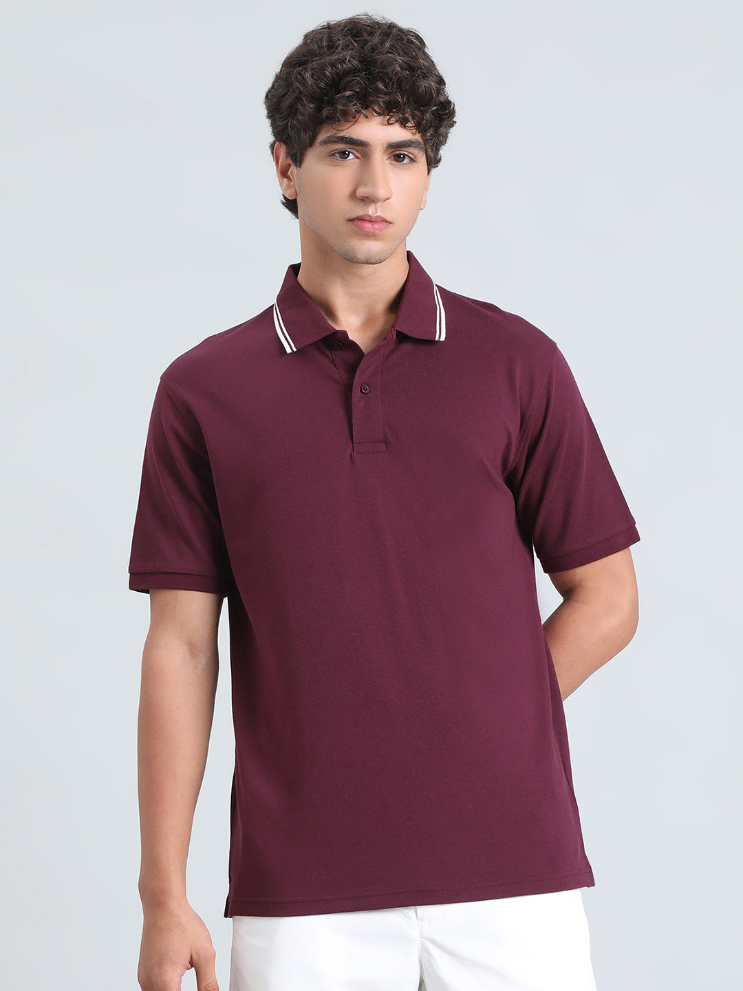 Classic Pique Tipped Polo