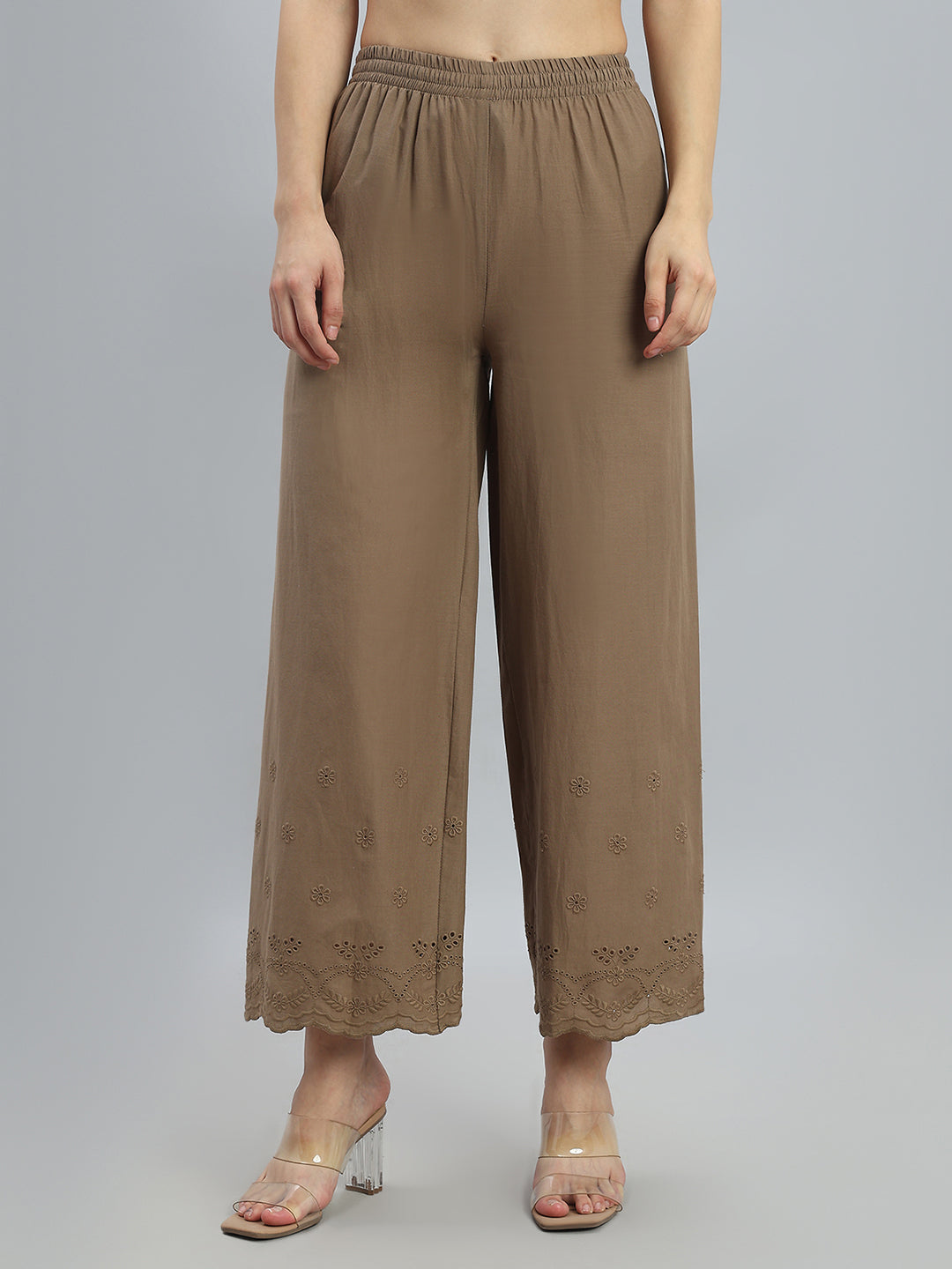 Light Brown Hakoba Wide Pant