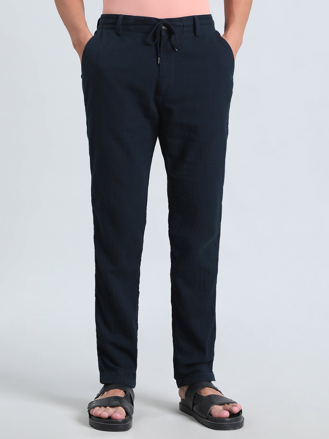 100% Cotton Comfort Fit Easy Pants