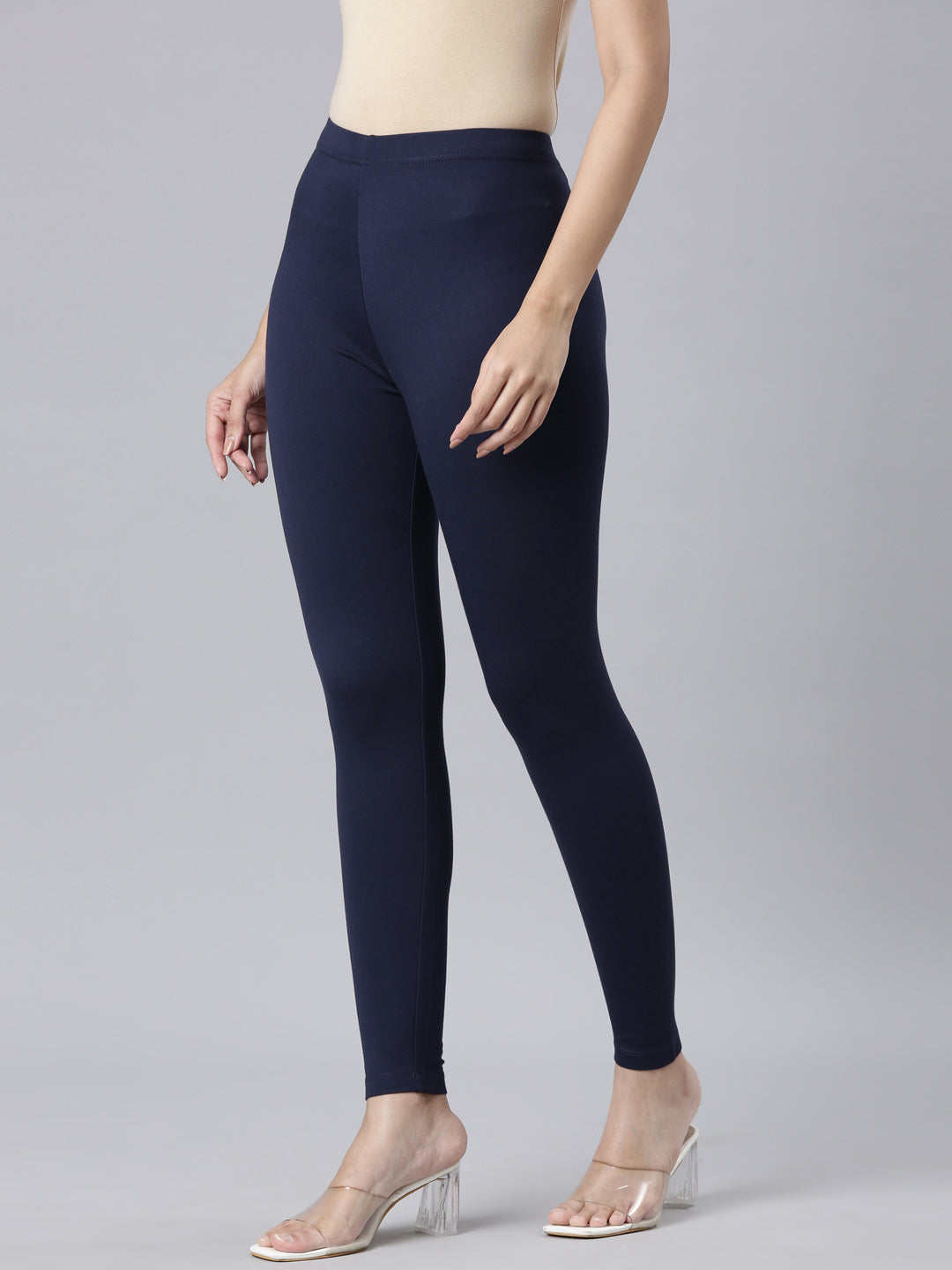 Navy Ponte Smart Fit Leggings