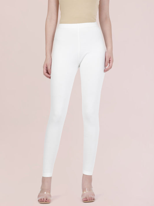 White Ponte Smart Fit Leggings