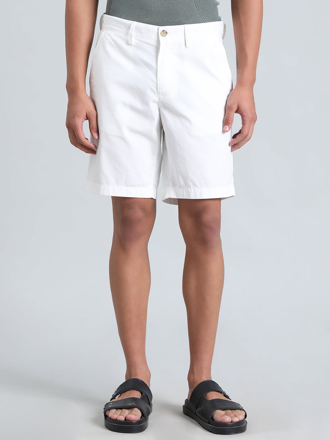 100% Cotton Smart Fit Chino Shorts