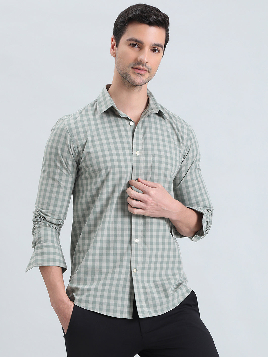 100% Cotton Regular Fit Check Shirt