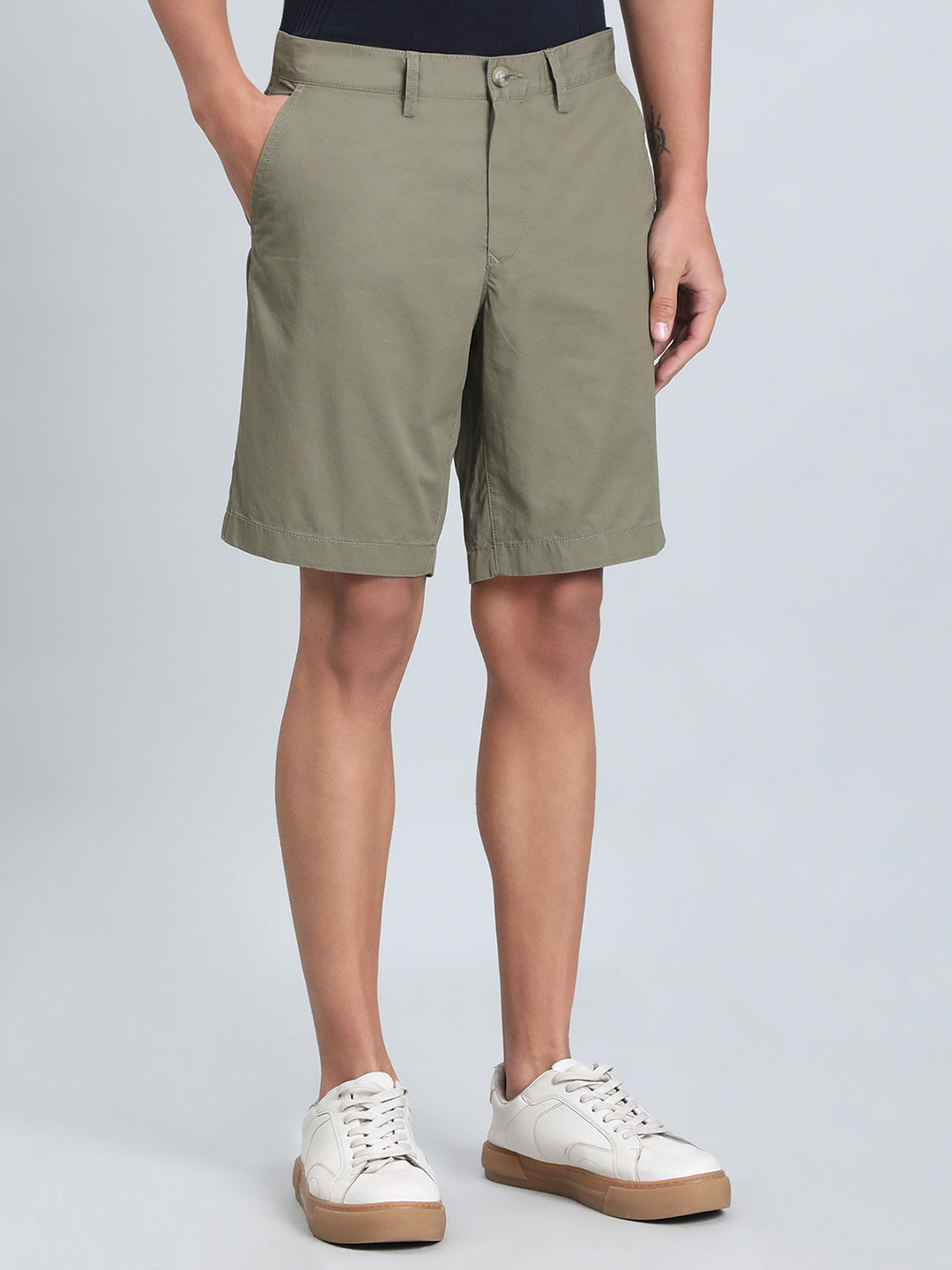 100% Cotton Smart Fit Chino Shorts