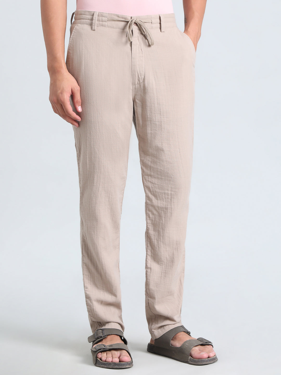100% Cotton Comfort Fit Easy Pants