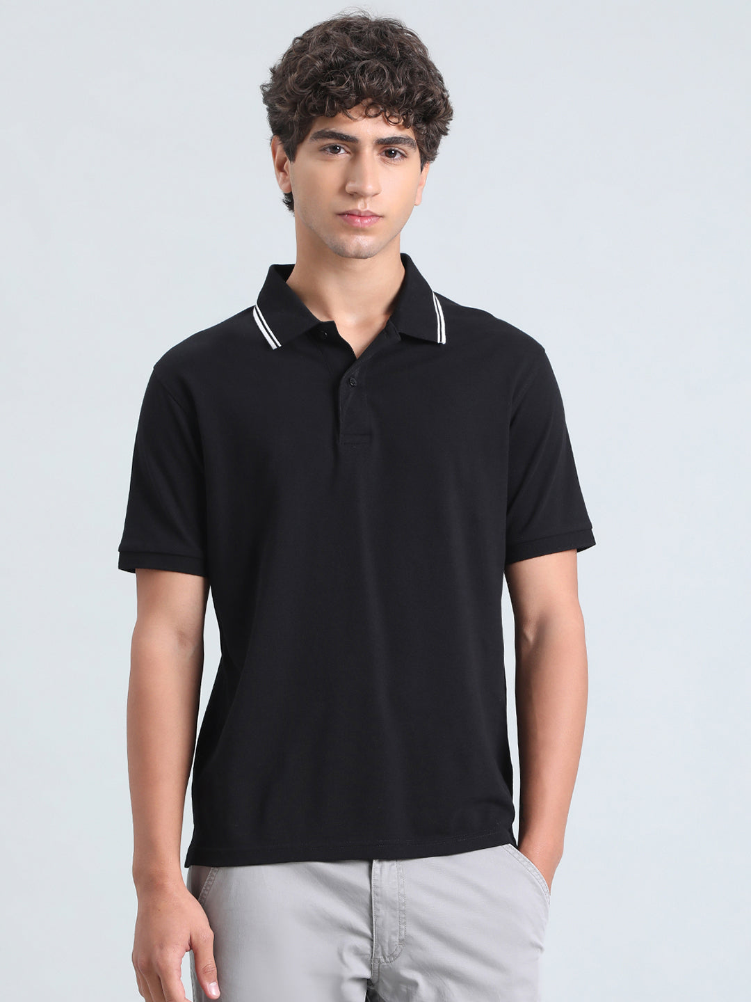 Classic Pique Tipped Polo