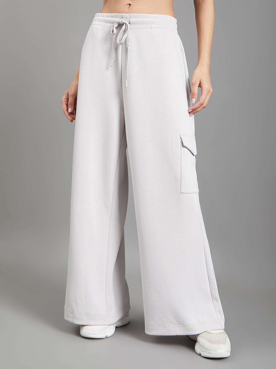 Grey Mist Cargo Sweatpants