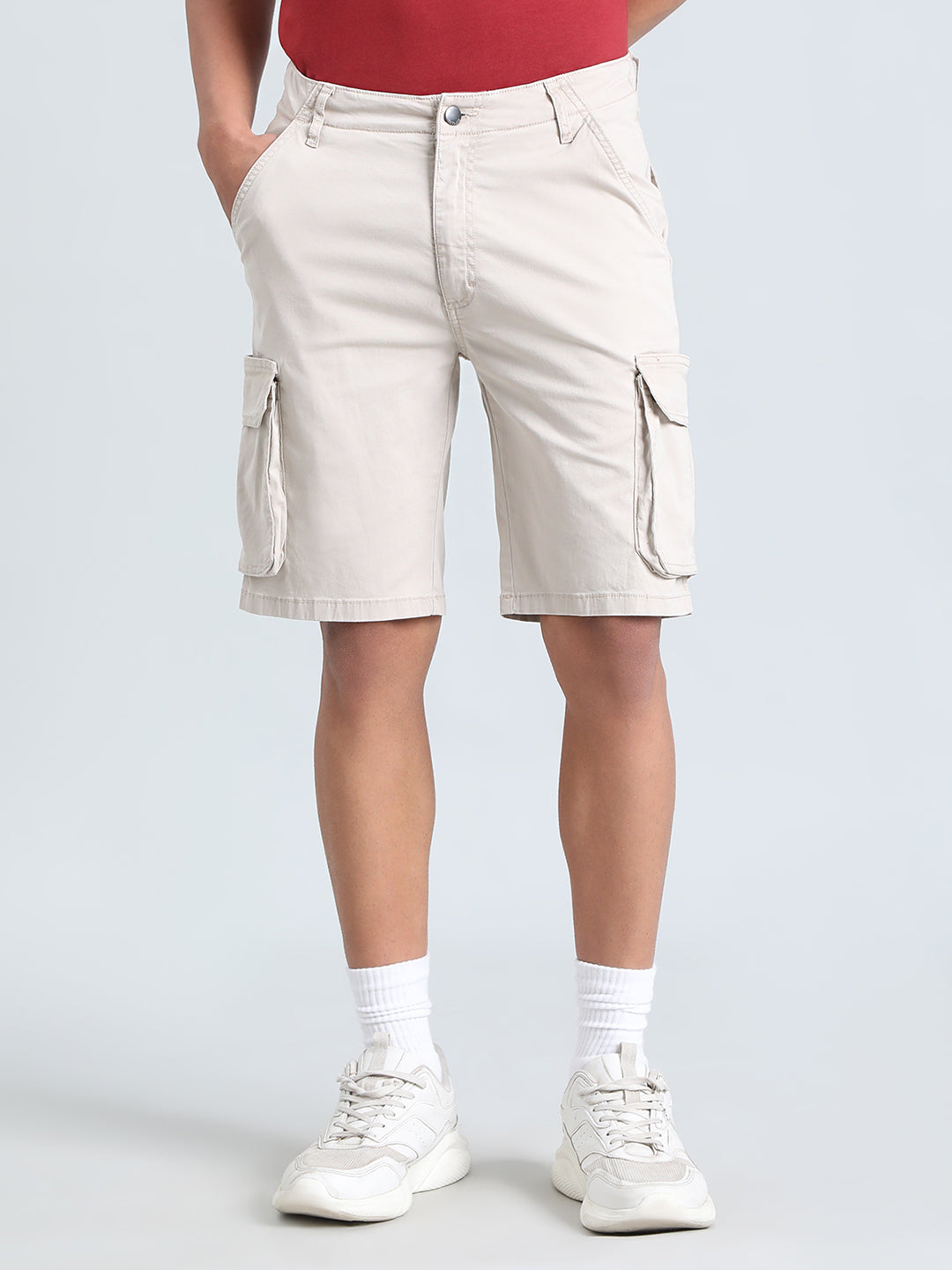 Cotton Stretch Urban Cargo Shorts