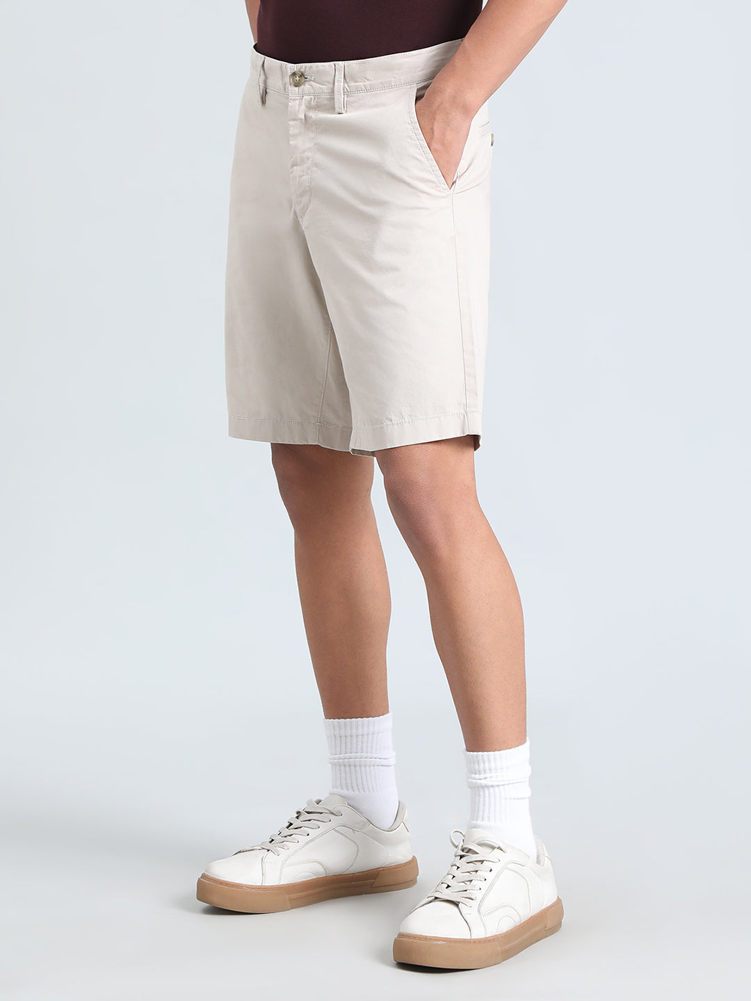 100% Cotton Smart Fit Chino Shorts