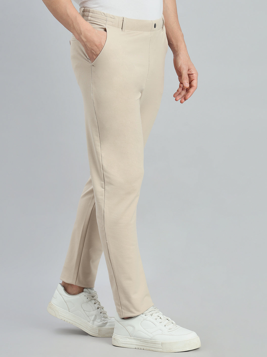 Cotton Stretch Smart Fit Pull On Pants