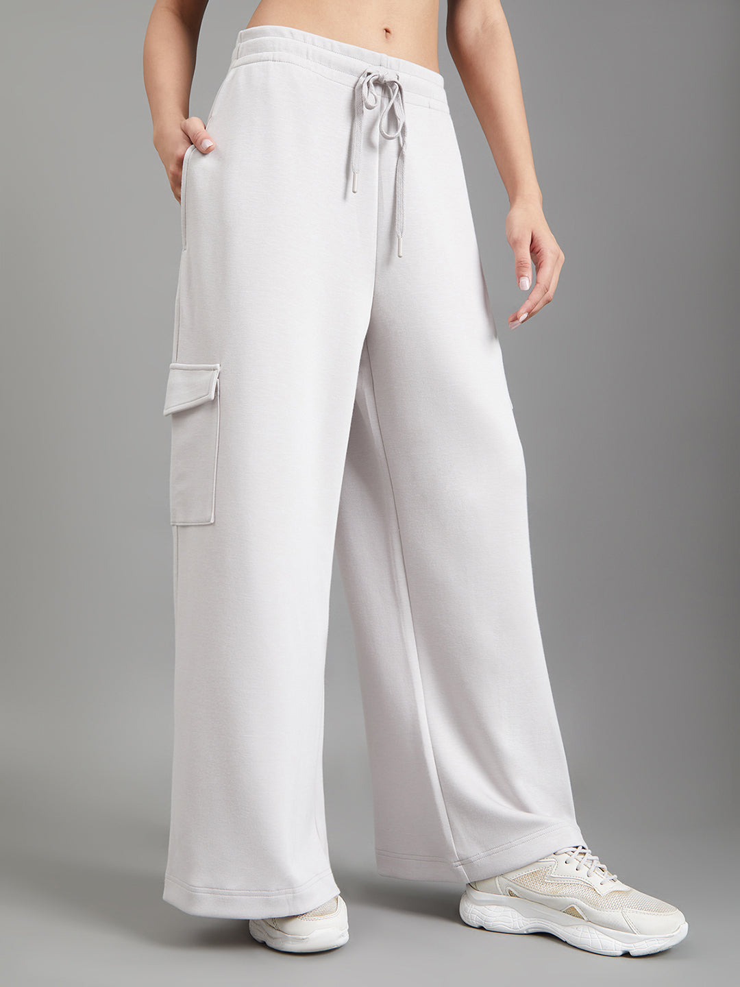 Grey Mist Cargo Sweatpants