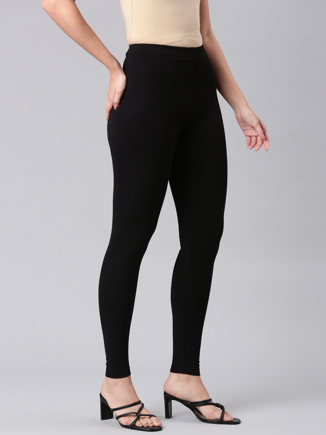 Black Ponte Smart Fit Leggings