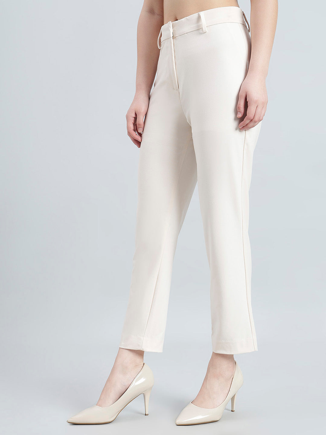 Cream Smart Fit Pant