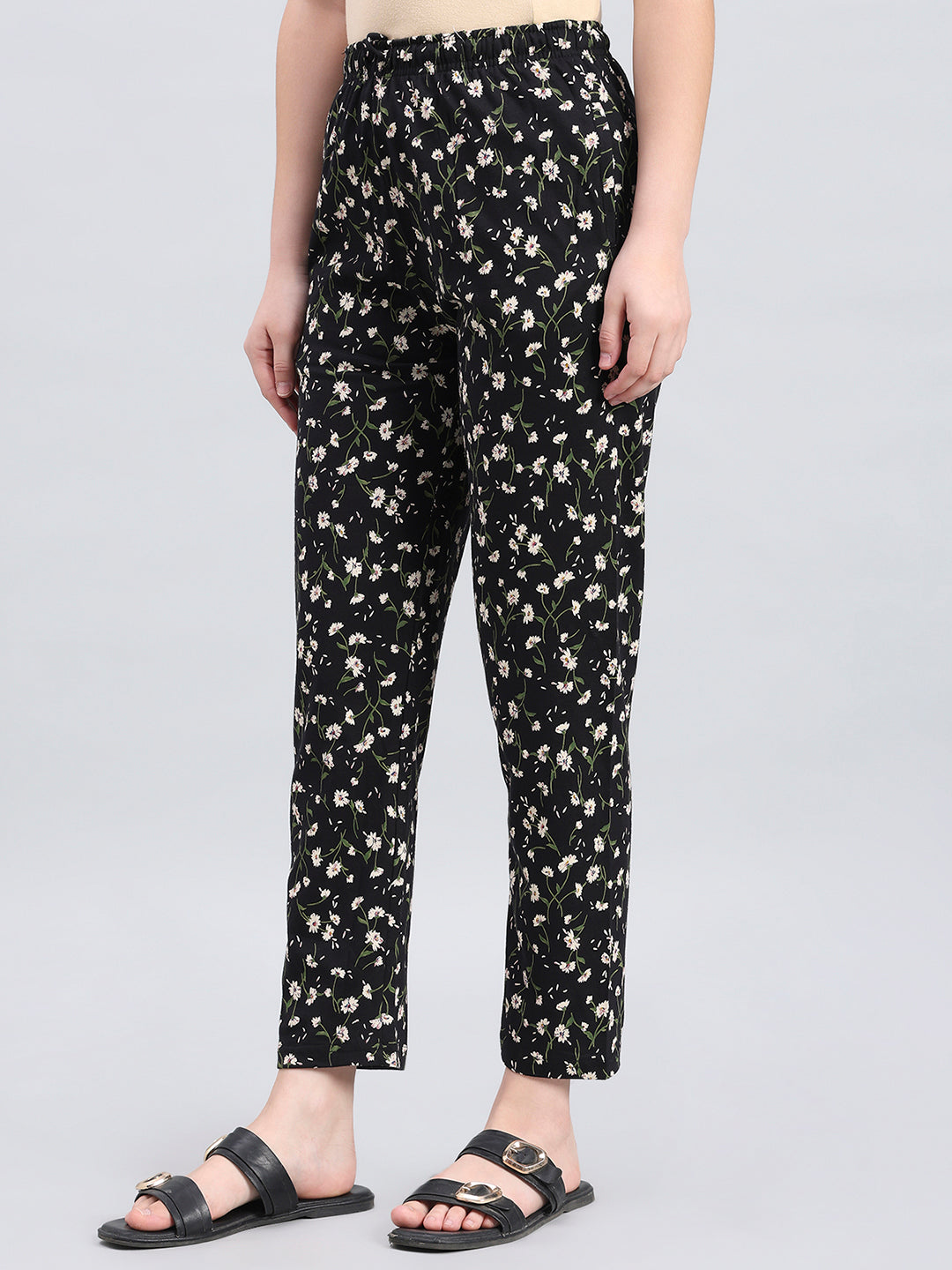 Black Knit Lounge Pants