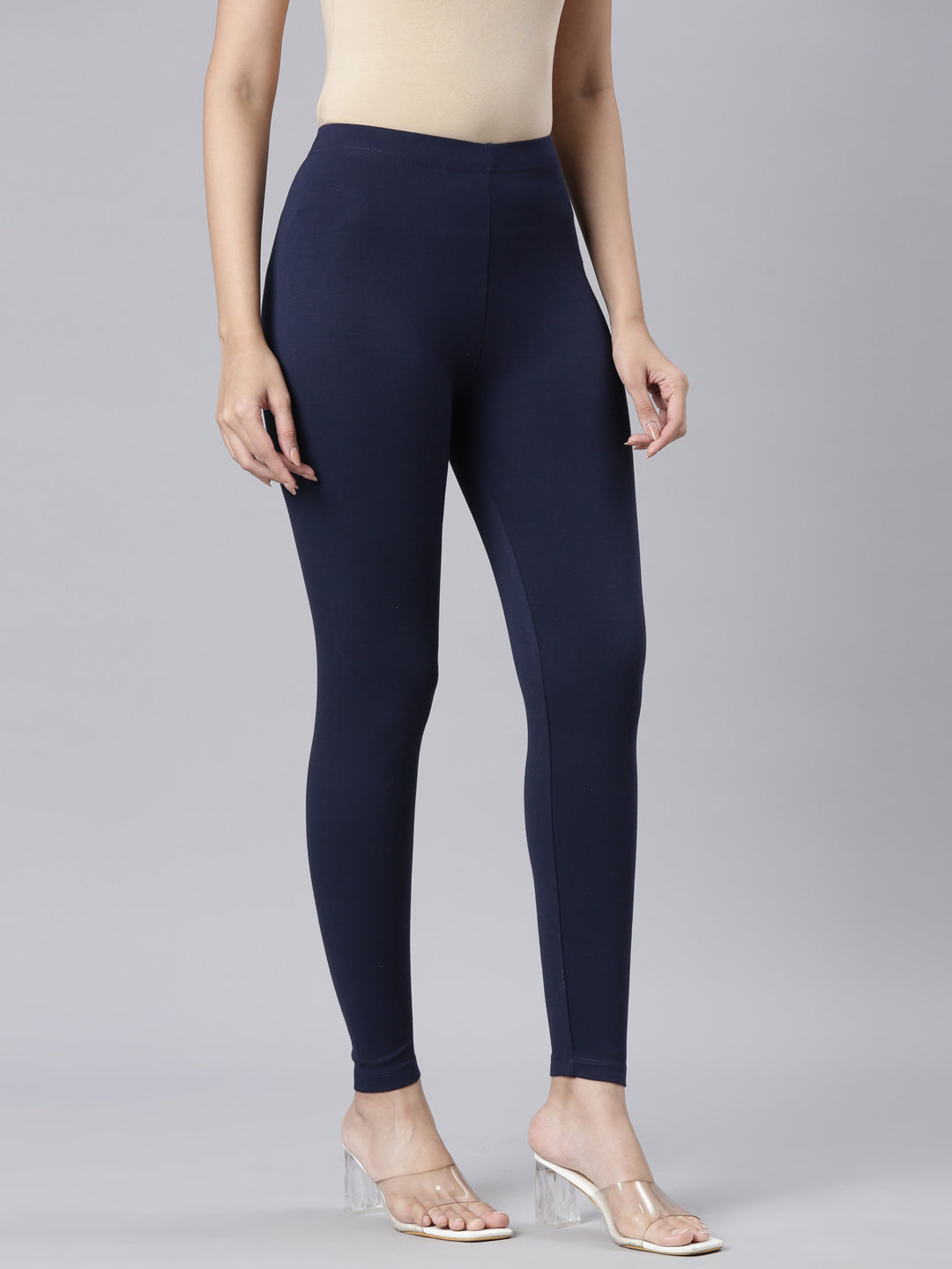 Navy Ponte Smart Fit Leggings