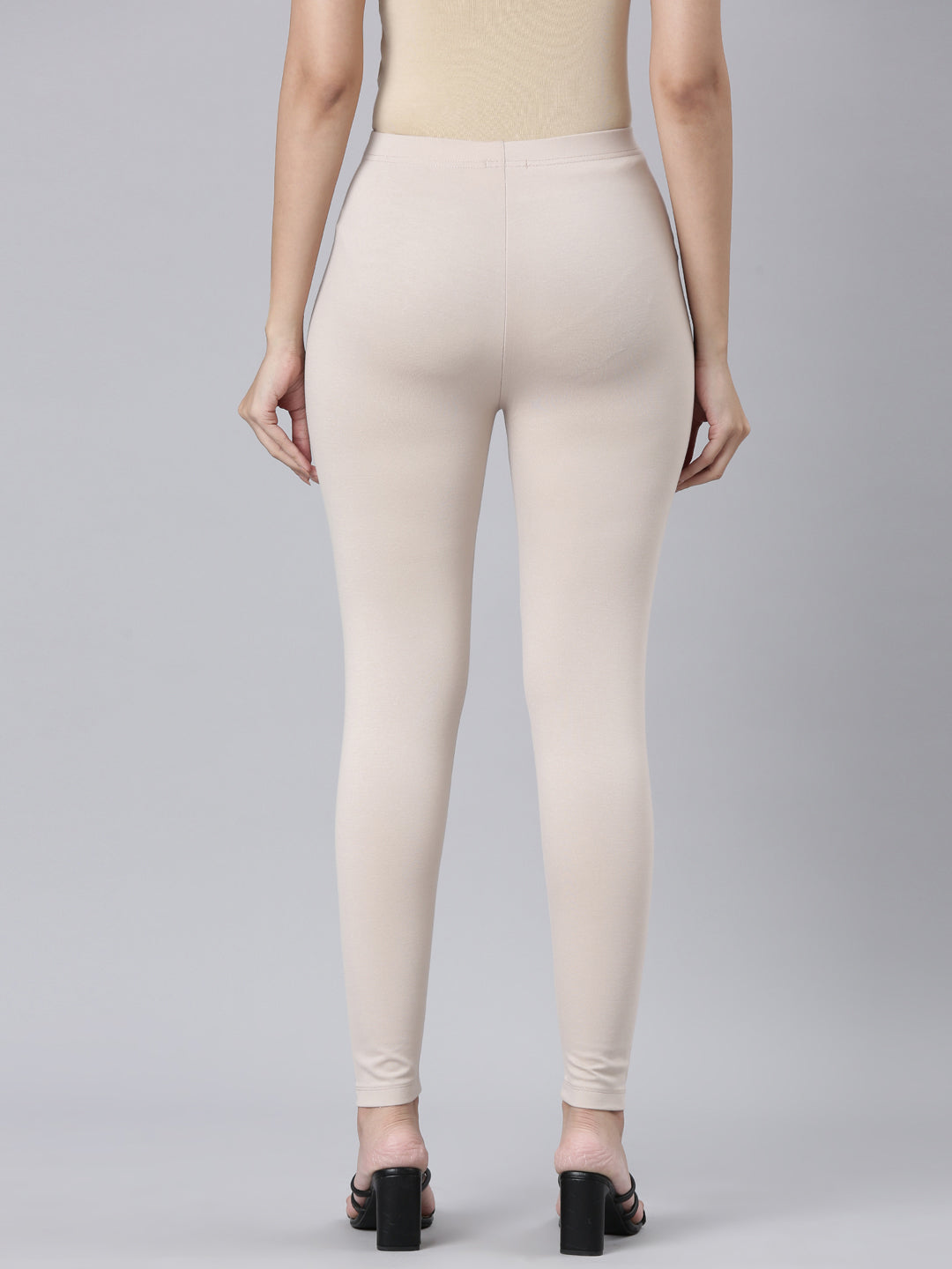 Light Beige Ponte Smart Fit Leggings