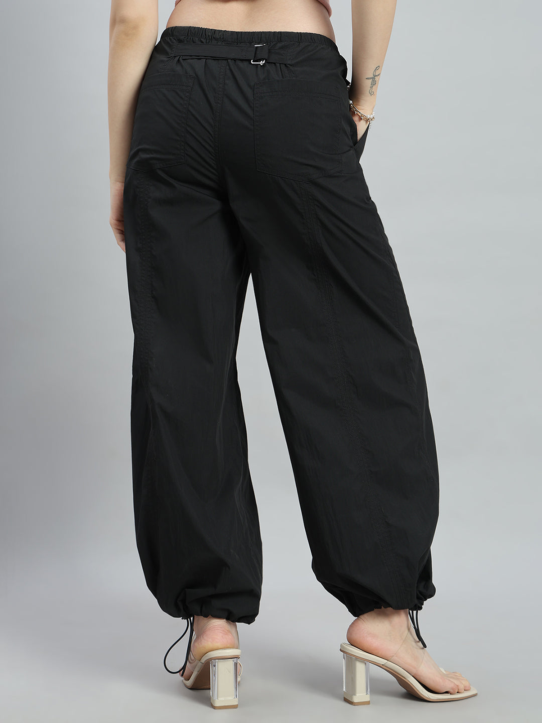 Black Parachute Pants
