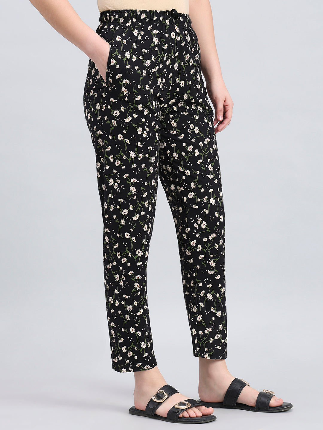 Black Knit Lounge Pants