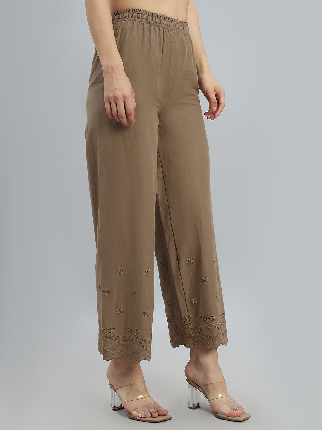 Light Brown Hakoba Wide Pant