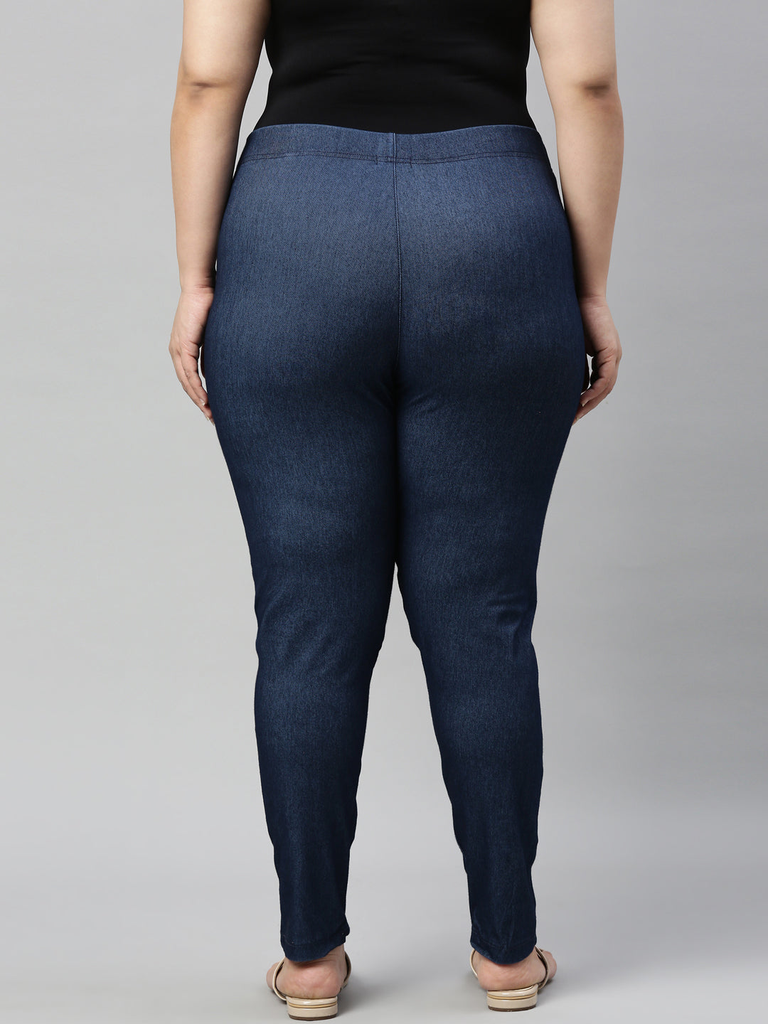 Women's Denim Print Fake Jeans Look Like Leggings Sexy Stretchy High Waist  Slim Leggings That Hide Cellulite at Amazon Women's Clothing store