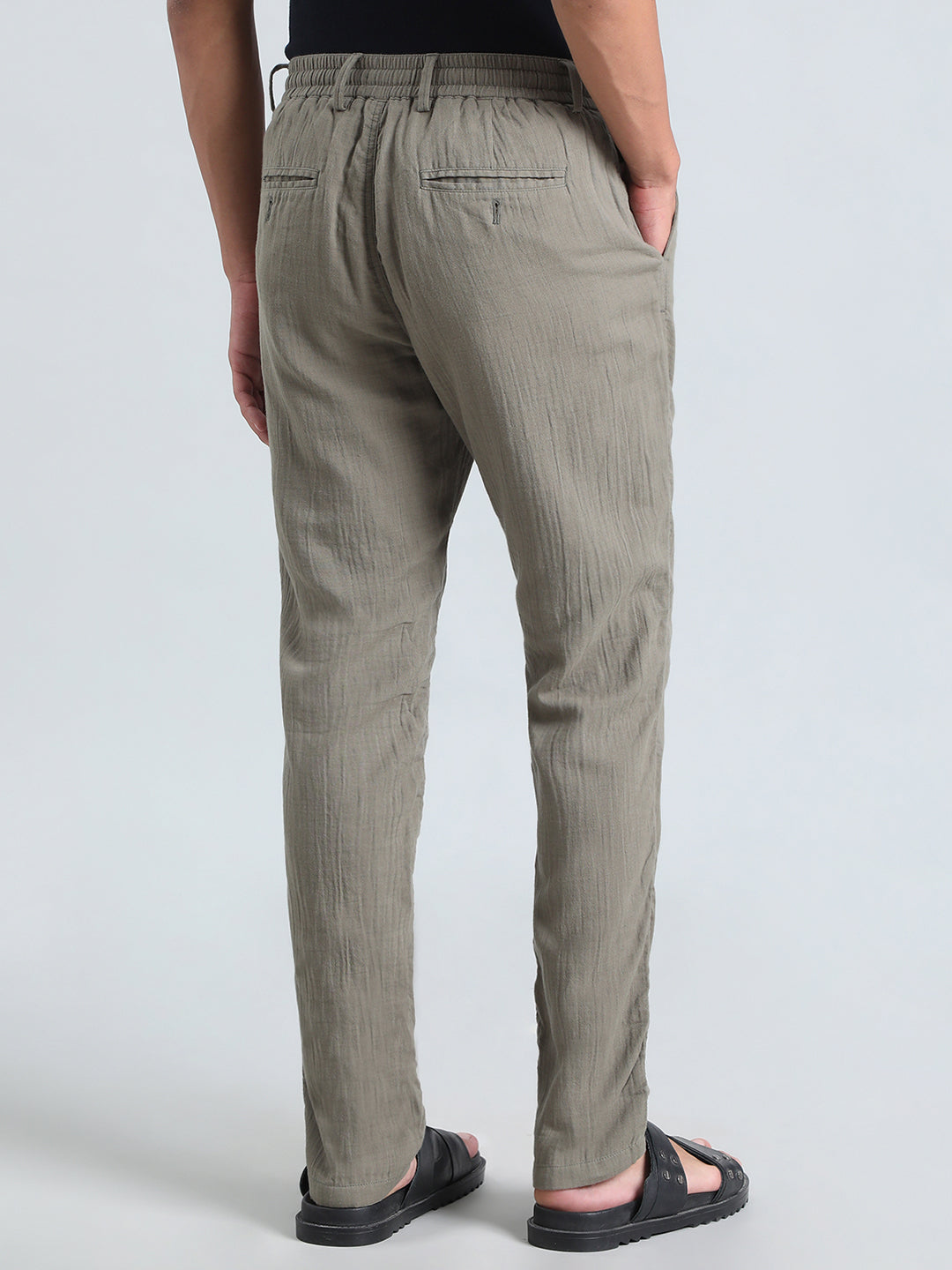 100% Cotton Comfort Fit Easy Pants