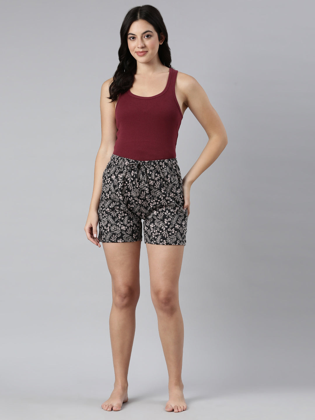Black White Floral S,Black White Floral M,Black White Floral L,Black White Floral XL,Black White Floral 2X